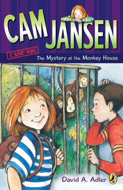 Book cover for Cam Jansen: The Mystery of the Monkey House