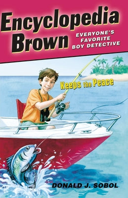 Book cover for Encyclopedia Brown Keeps the Peace