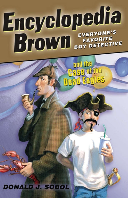 Book cover for Encyclopedia Brown and the Case of the Dead Eagles