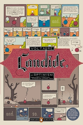 Book cover for Candide: Or Optimism (Penguin Classics Deluxe Edition)