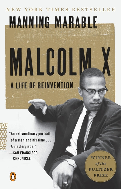 Book cover for Malcolm X: A Life of Reinvention (Pulitzer Prize Winner)