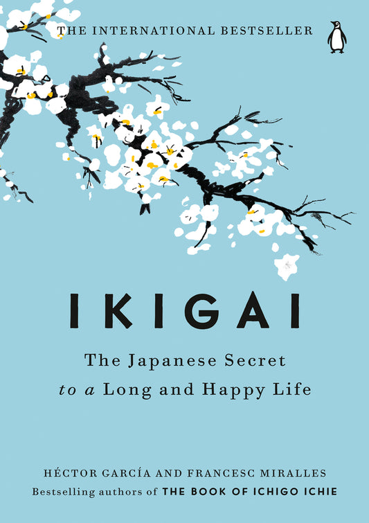 Book cover for Ikigai: The Japanese Secret to a Long and Happy Life