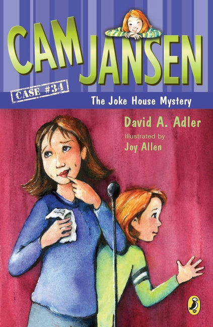 Book cover for CAM Jansen and the Joke House Mystery