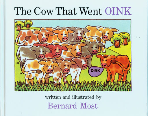Book cover for The Cow That Went Oink Big Book