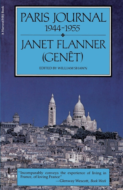 Book cover for Paris Journal, 1944-1955