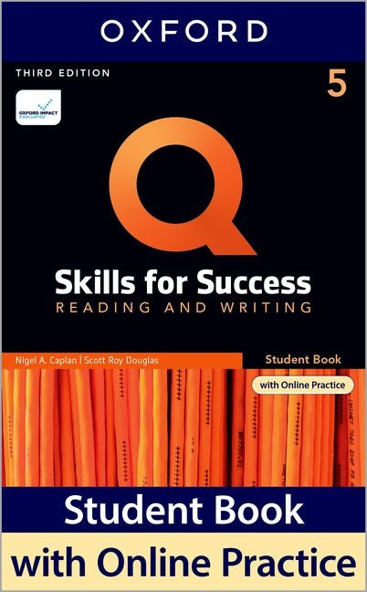 Book cover for Q3e 5 Reading and Writing Student Book and IQ Online Pack [With eBook]