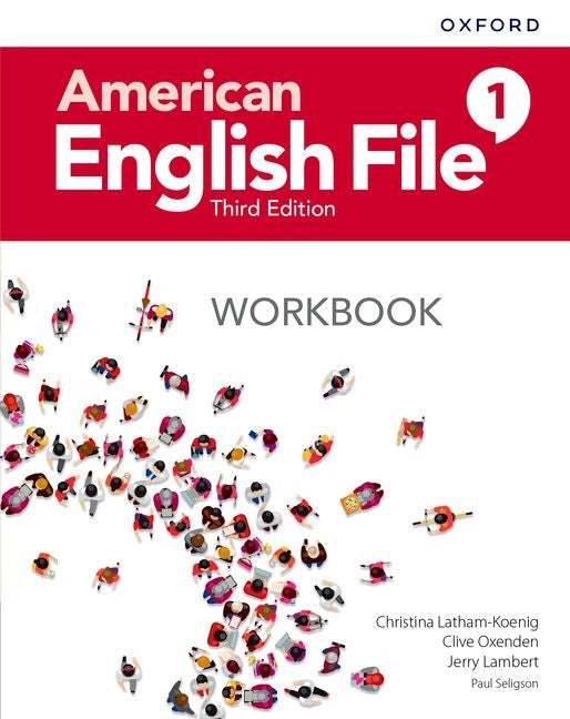 Book cover for American English File 3e Workbook 1