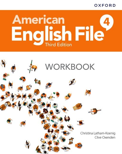 Book cover for American English File Level 4 Workbook