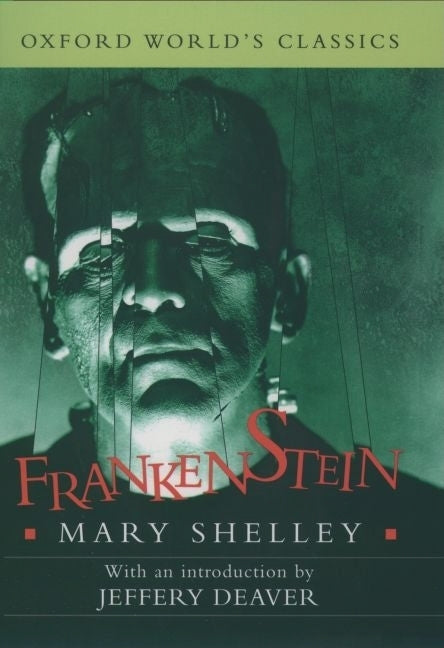 Book cover for Frankenstein: Or the Modern Prometheus