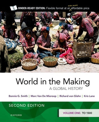 Book cover for World in the Making: Volume One to 1500