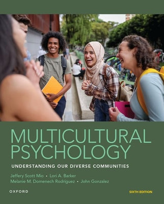 Book cover for Multicultural Psychology