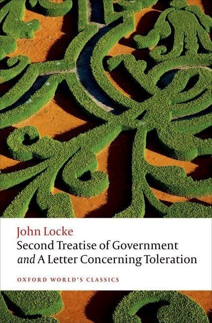 Book cover for Second Treatise of Government and a Letter Concerning Toleration