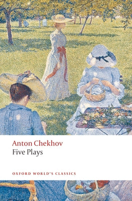 Book cover for Five Plays: Ivanov, the Seagull, Uncle Vanya, Three Sisters, and the Cherry Orchard