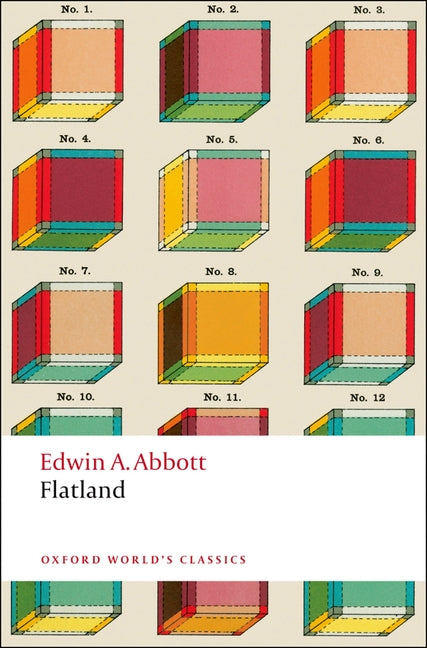 Book cover for Flatland: A Romance of Many Dimensions