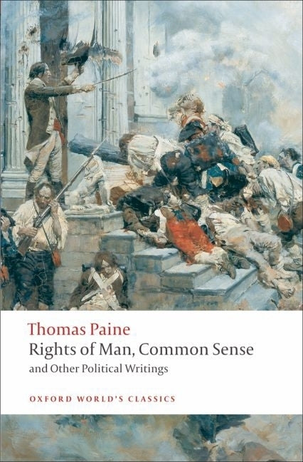 Book cover for Rights of Man, Common Sense, and Other Political Writings