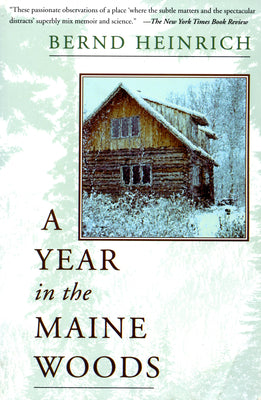 Book cover for A Year in the Maine Woods