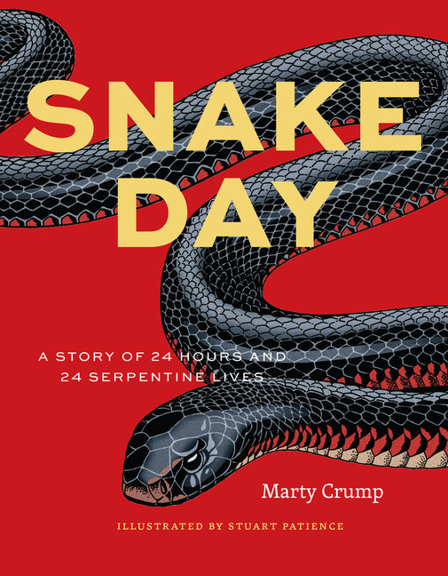 Book cover for Snake Day: A Story of 24 Hours and 24 Serpentine Lives