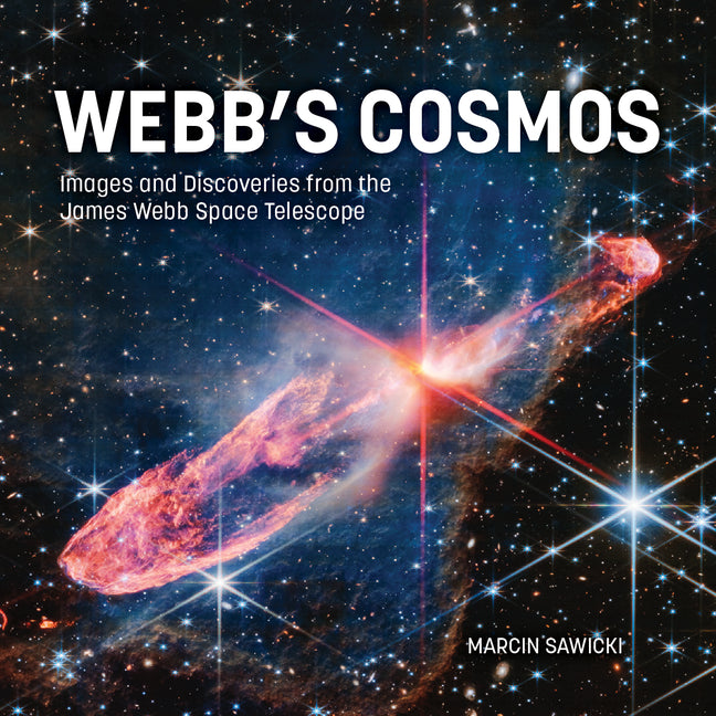 Book cover for Webb's Cosmos: Images and Discoveries from the James Webb Space Telescope
