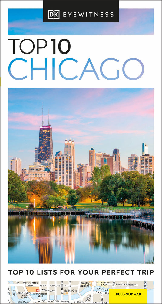 Book cover for DK Eyewitness Top 10 Chicago