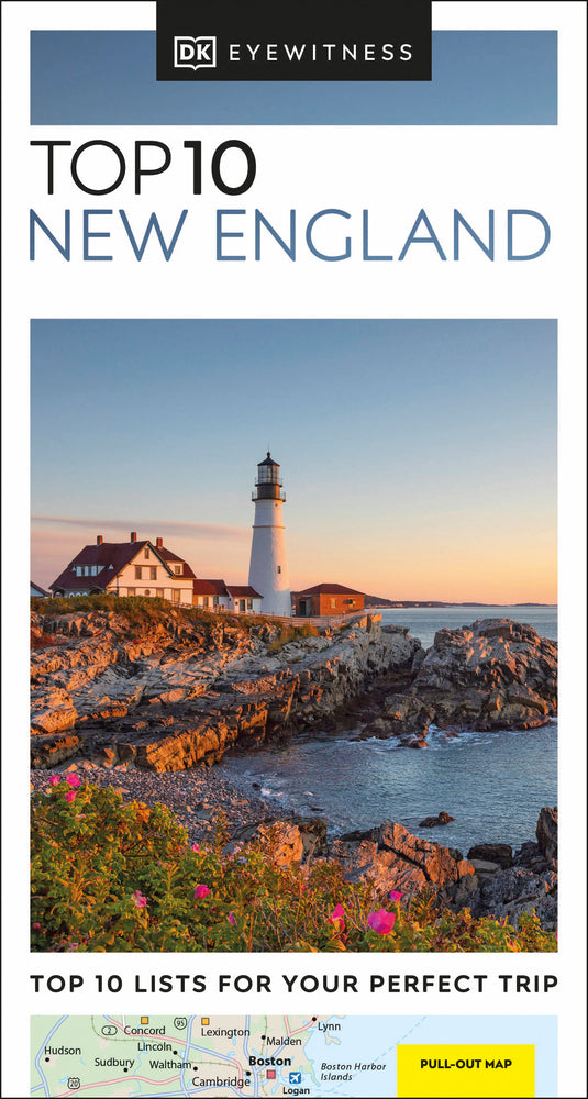 Book cover for DK Eyewitness Top 10 New England