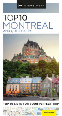 Book cover for DK Eyewitness Top 10 Montreal and Quebec City