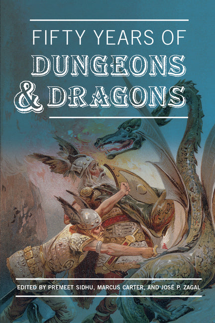 Book cover for Fifty Years of Dungeons & Dragons