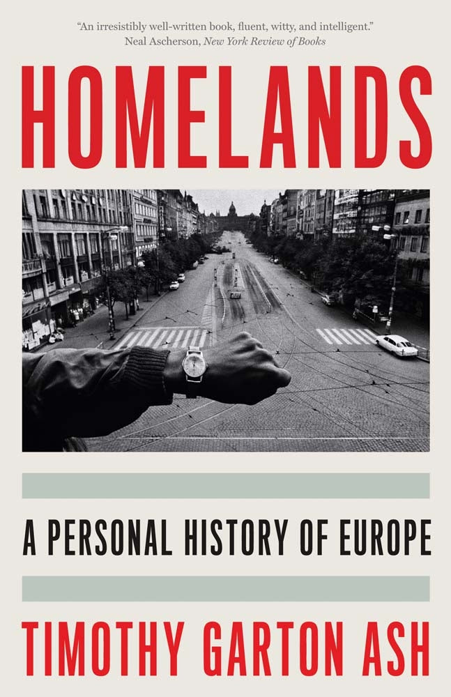 Book cover for Homelands: A Personal History of Europe