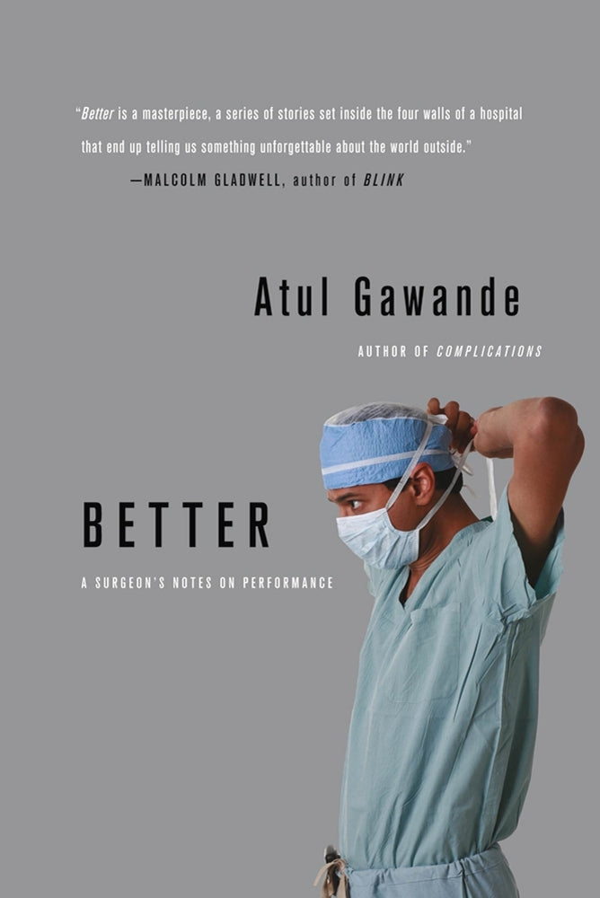 Book cover for Better: A Surgeon's Notes on Performance