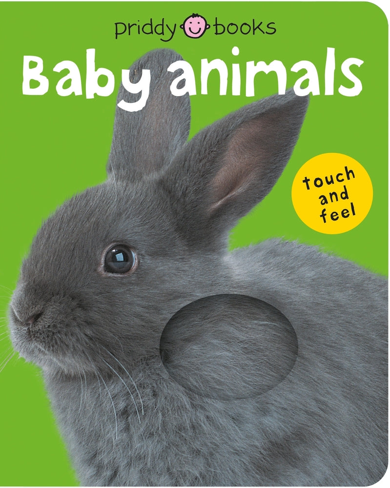 Book cover for Bright Baby Touch & Feel Baby Animals