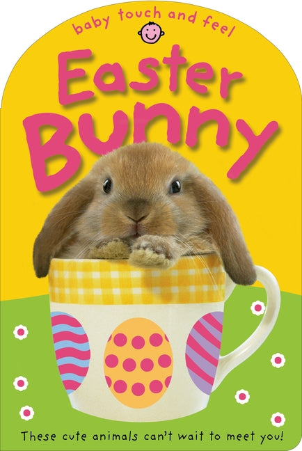 Book cover for Baby Touch and Feel Easter Bunny: These Cute Animals Can't Want to Meet You!