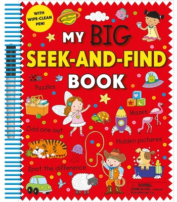 Book cover for My Big Seek-And-Find Book [With Wipe-Clean Pen]