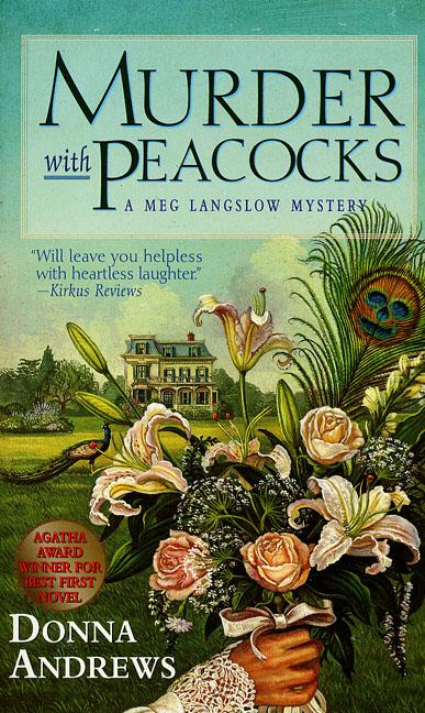 Book cover for Murder with Peacocks
