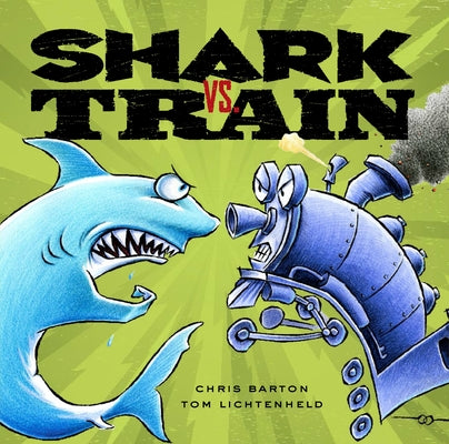 Book cover for Shark vs. Train