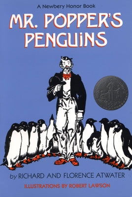 Book cover for Mr. Popper's Penguins (Newbery Honor Book)