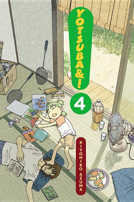 Book cover for Yotsuba&!, Volume 4
