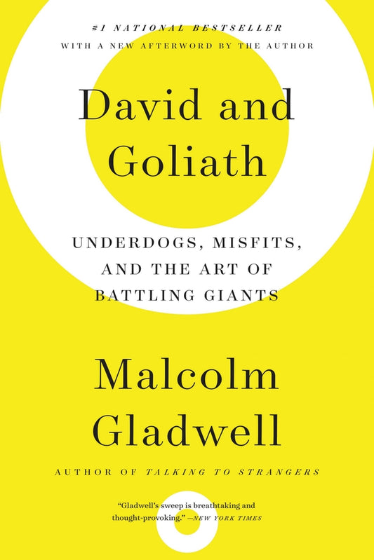 Book cover for David and Goliath: Underdogs, Misfits, and the Art of Battling Giants