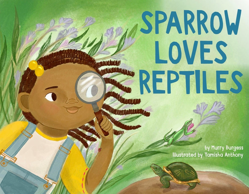 Book cover for Sparrow Loves Reptiles