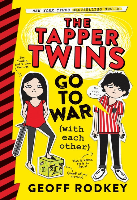 Book cover for Tapper Twins Go to War (with Each Other)