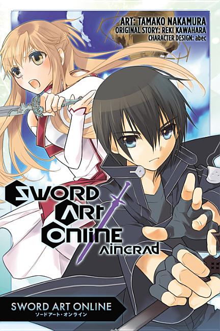 Book cover for Sword Art Online: Aincrad (Manga)
