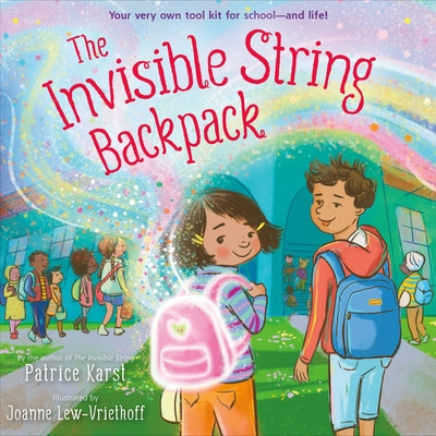 Book cover for The Invisible String Backpack