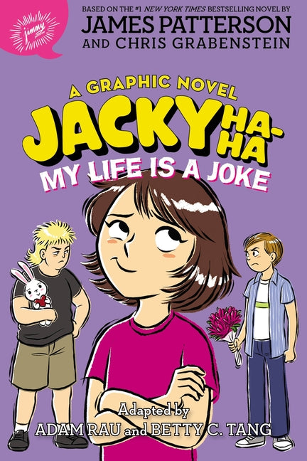 Book cover for Jacky Ha-Ha: My Life Is a Joke (a Graphic Novel)