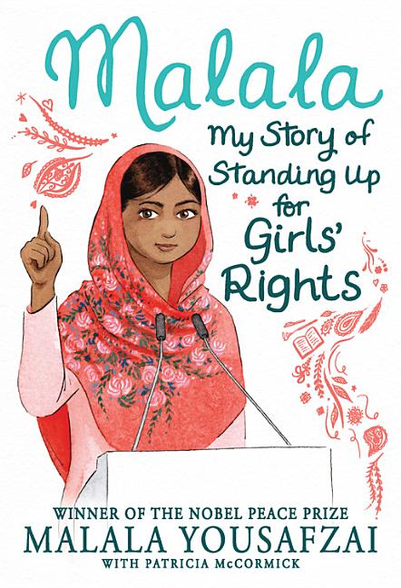 Book cover for Malala: My Story of Standing Up for Girls' Rights