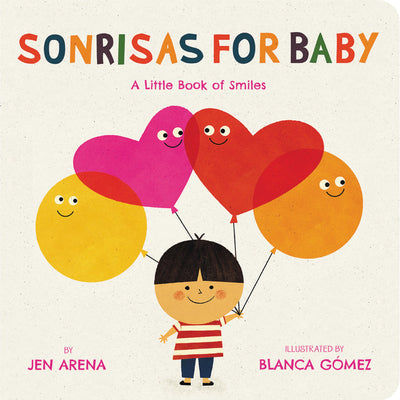 Book cover for Sonrisas for Baby: A Little Book of Smiles