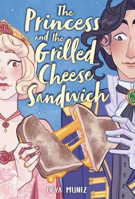 Book cover for The Princess and the Grilled Cheese Sandwich (a Graphic Novel)