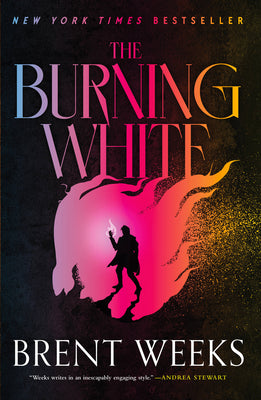 Book cover for The Burning White