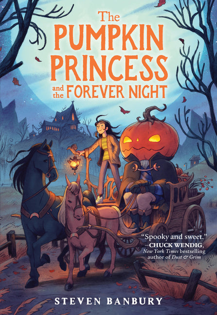 Book cover for Pumpkin Princess and the Forever Night
