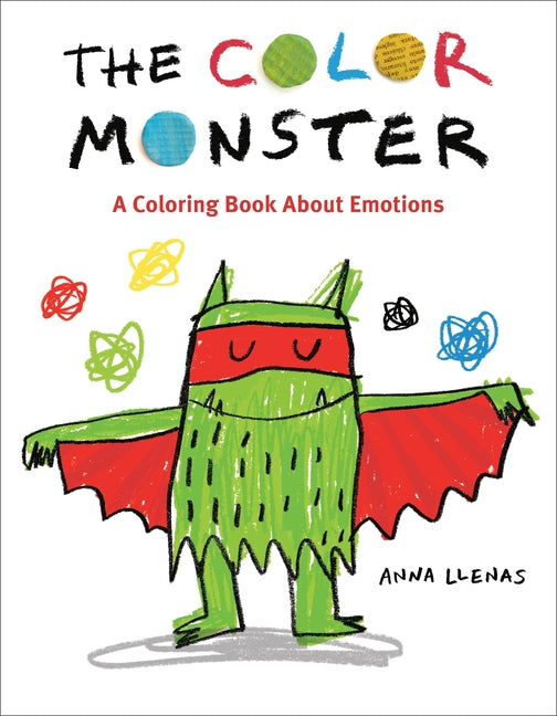 Book cover for Color Monster: A Coloring Book about Emotions