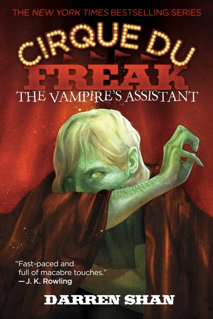 Book cover for The Vampire's Assistant