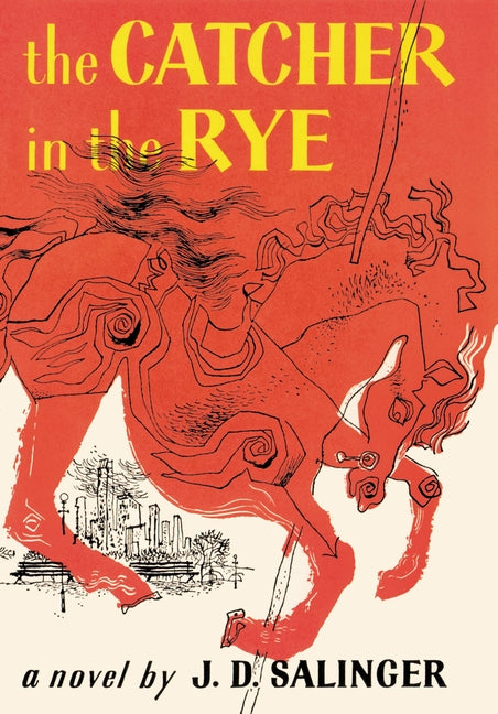 Book cover for Catcher in the Rye.