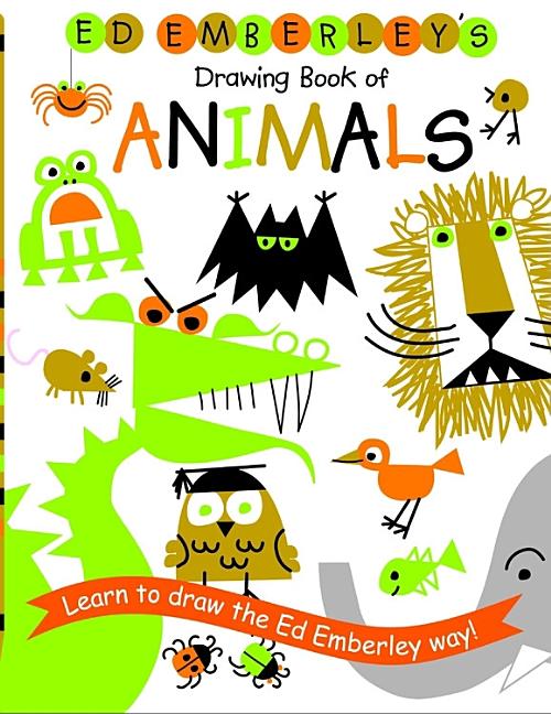 Book cover for Ed Emberley's Drawing Book of Animals